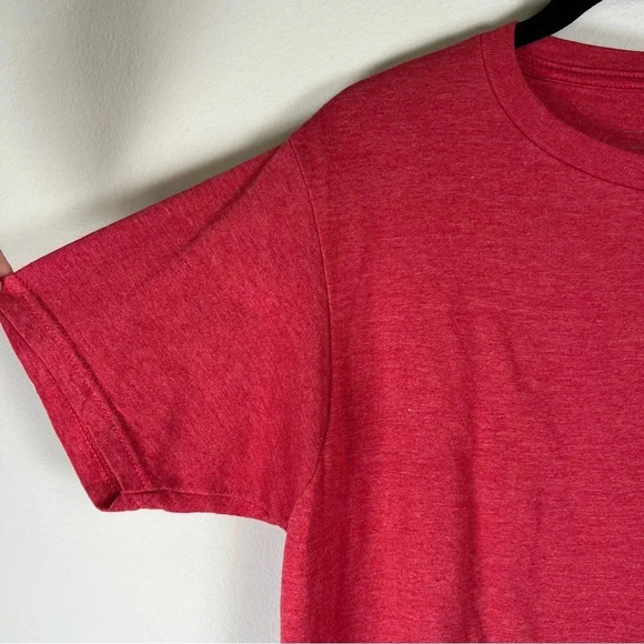 O'Neill Men's Graphic T-Shirt Red Heather Crew Neck Modern Fit Cotton Size Small - Picture 4 of 8
